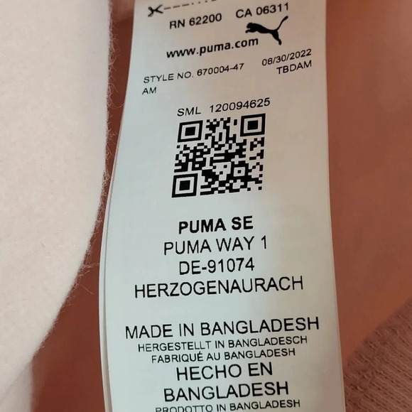 NWT PUMA Woman's Essentials Hoodie Soft Pink Pullover Size Large - Picture 9 of 10